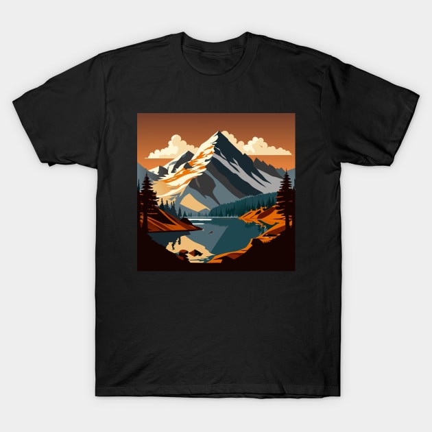 Mountain hiking trip T-Shirt by Cheebies